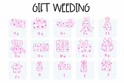 Gift Weeding | Symbols Fonts, a Symbol Font by Sirinart (Thumbnail 3 of 7)