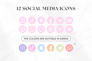 YouTube Brand Kit For Canva • Y2K, a Social Media Template by OniriqveDesigns (Thumbnail 8 of 10)