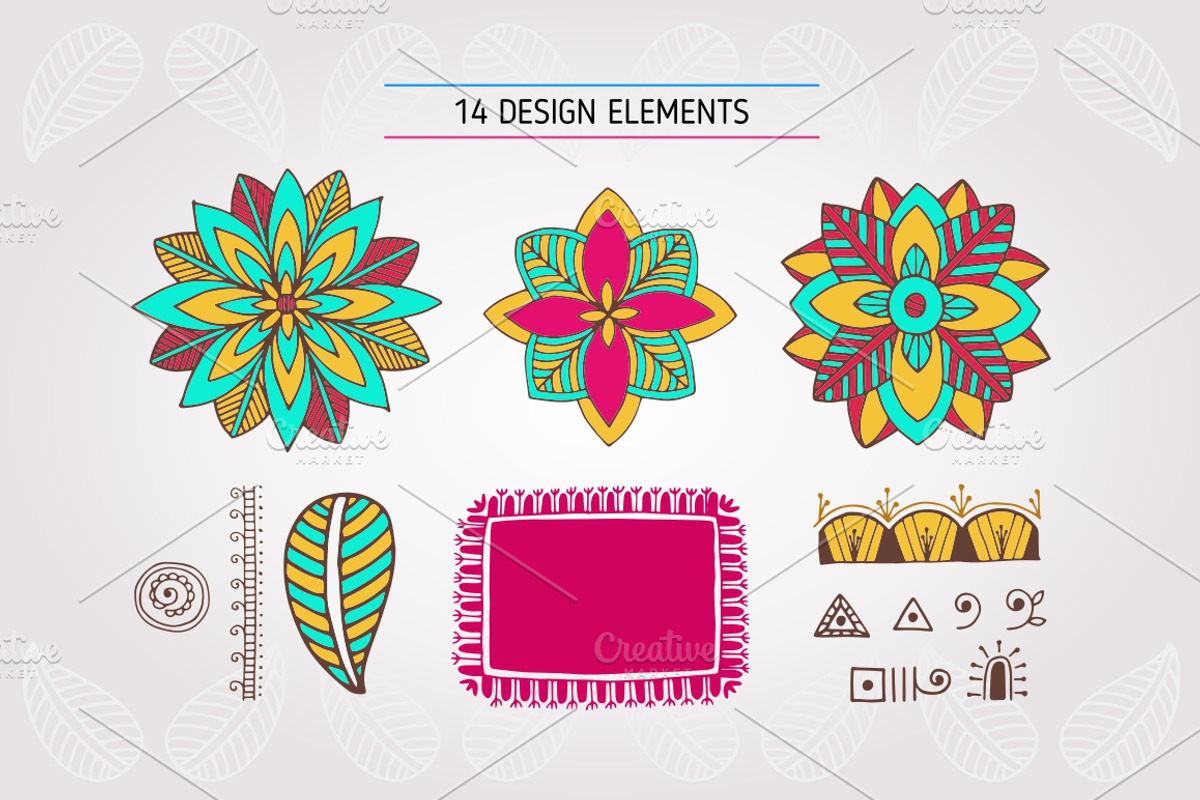Indian color, an Illustration by OlgaAlekseenko (Photo 5 of 5)