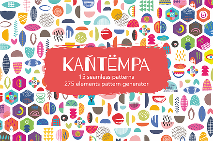 Kantempa Seamless Pattern Generator