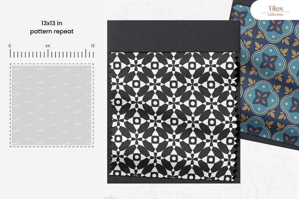 Tiles - 32 Seamless Patterns, a Pattern Graphic by InaCorart (Photo 6 of 8)