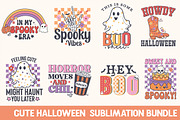 Halloween PNG Sublimation Bundle, a Seasonal Illustration by Libby Wishes (Thumbnail 1 of 3)