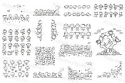 Happy Cartoon Kids Bundle, an Illustration by Bubert Art (Thumbnail 5 of 5)