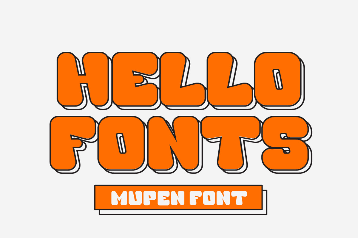 Mupen – Neubrutalism Bold, a Sans Serif Font by Typebae (Photo 3 of 7)
