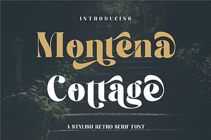 Montena Cottage Stylish Retro Serif