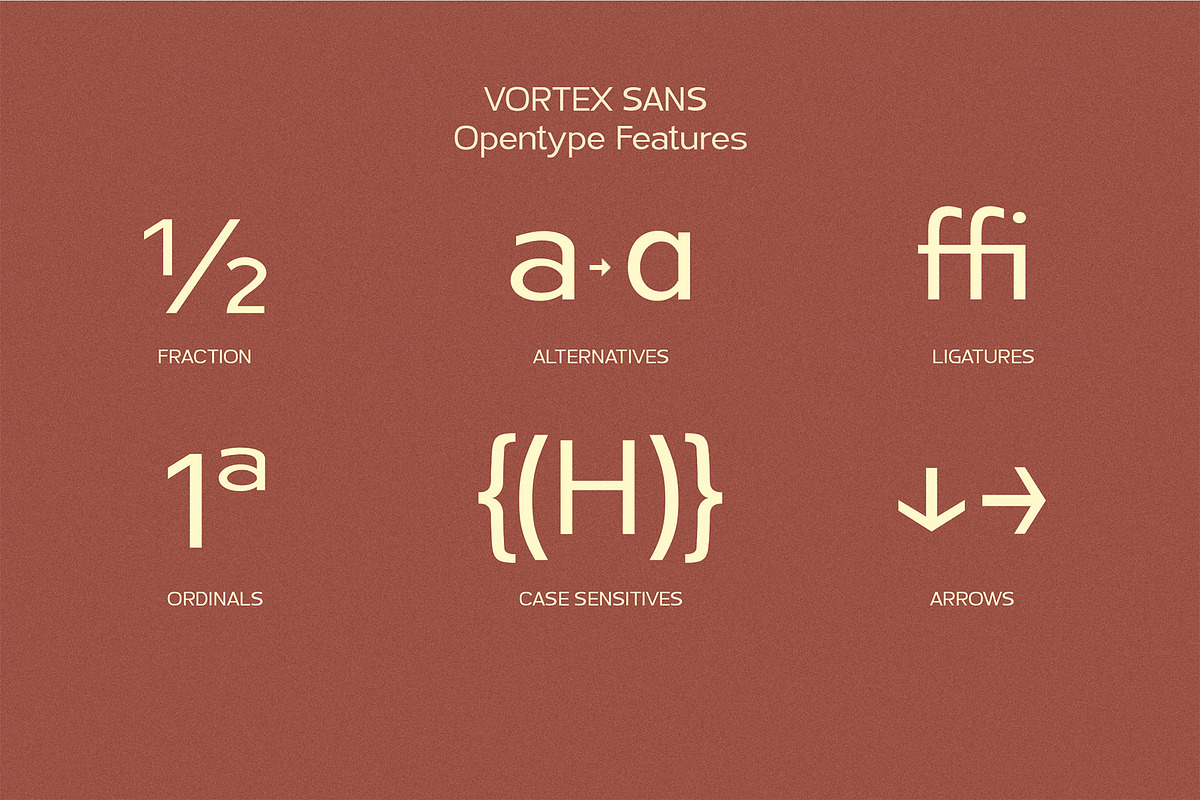 Vortex Sans, a Sans Serif Font by syabab studio (Photo 19 of 20)