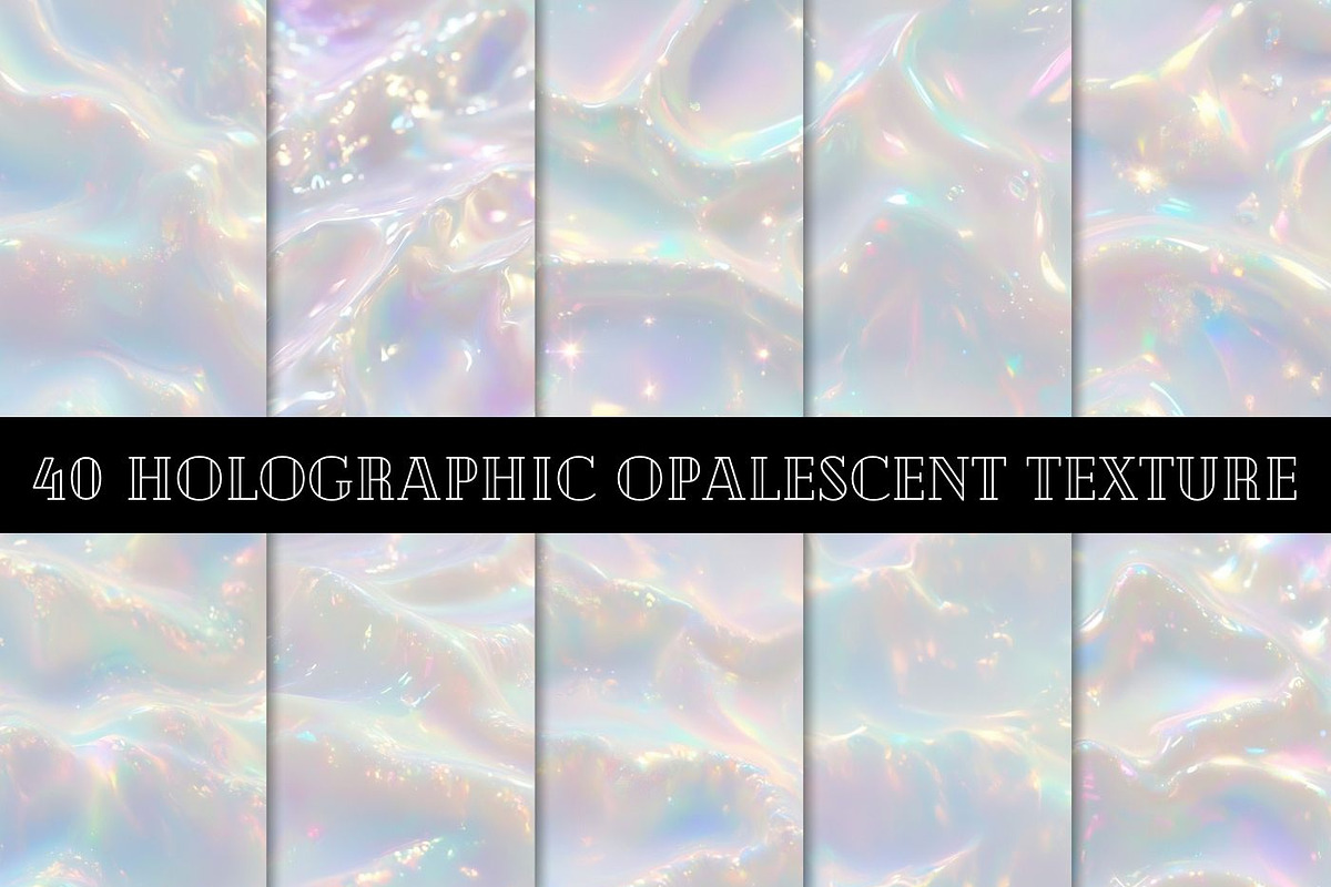 40 Pastel Glossy Opalescent Texture, a Graphic by UniqueMe (Photo 6 of 21)