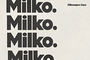 Kilimanjaro Sans (36 fonts), a Font by Nicky Laatz (Thumbnail 69 of 75)