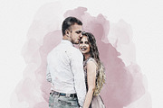 Watercolors Couple's Dreamy Painting, an Action Add-On by MRI STUDIO (Thumbnail 16 of 26)