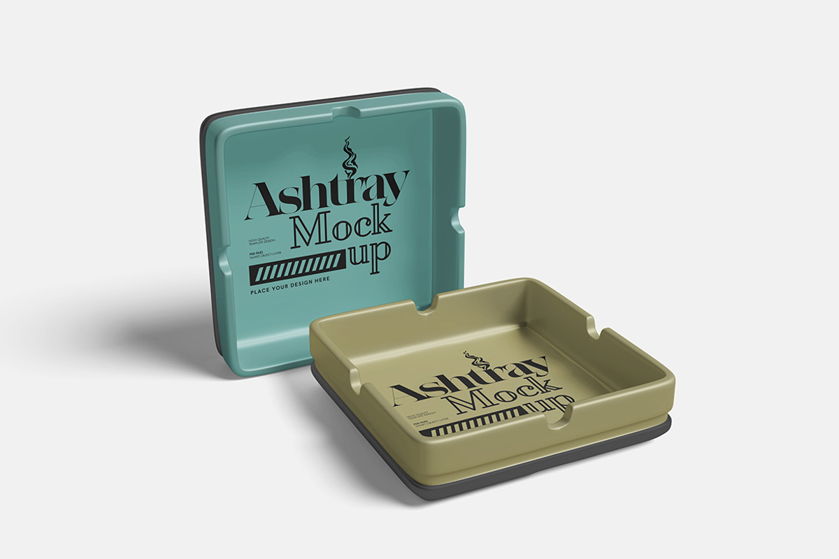 Ashtray Mockup, a Product Mockup by bimockup (Photo 6 of 6)