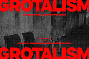 Grotalism, a Sans Serif Font by graphicook (Thumbnail 1 of 10)