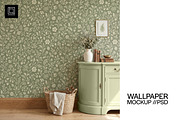 Farmhouse Wallpaper Mockup PSD, a Household Mockup by 1001 mockups (Thumbnail 1 of 10)