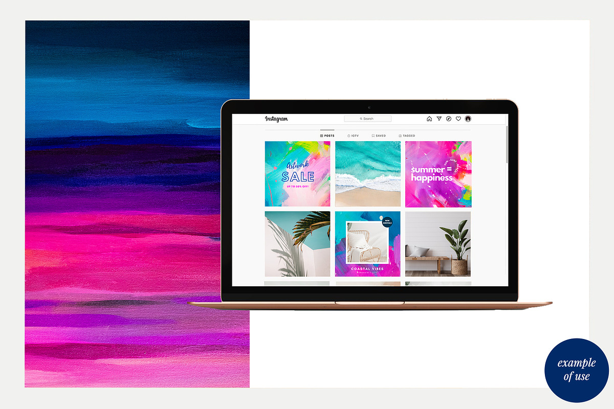 Bright Abstract Backgrounds, a Texture Graphic by Carla Fern Designs (Photo 6 of 10)