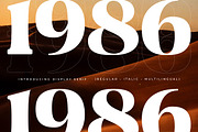Monte Display Serif Font, a Serif Font by Storytype Studio (Thumbnail 10 of 15)