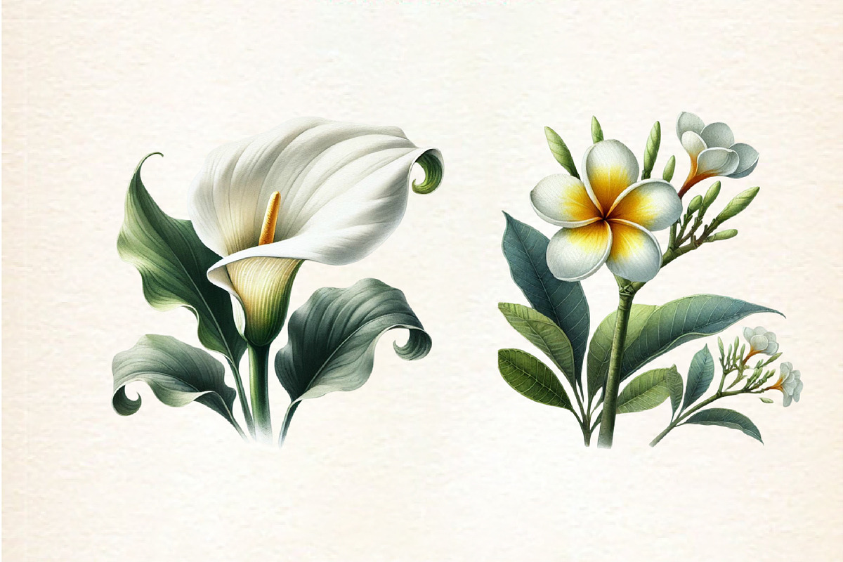 Elegant Flower Clipart, an Illustration by DreamArtGraphic (Photo 3 of 5)