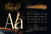 Tailyona, a Script Font by Burntilldead (Thumbnail 2 of 12)