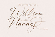 William Narasi, a Script Font by Integritype Studio (Thumbnail 2 of 8)