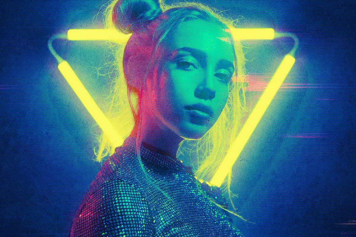 Hologram Photo Effect, a Layer Style Add-On by DesignerCandies (Photo 3 of 5)