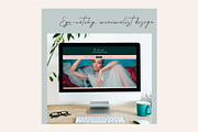 Wix Web Fashion Designer, Artist, a Wix Template by Lovely.Dizajnera (Thumbnail 2 of 7)