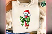 Christmas Pencil PNG, an Illustration by DreamArtGraphic (Thumbnail 4 of 5)