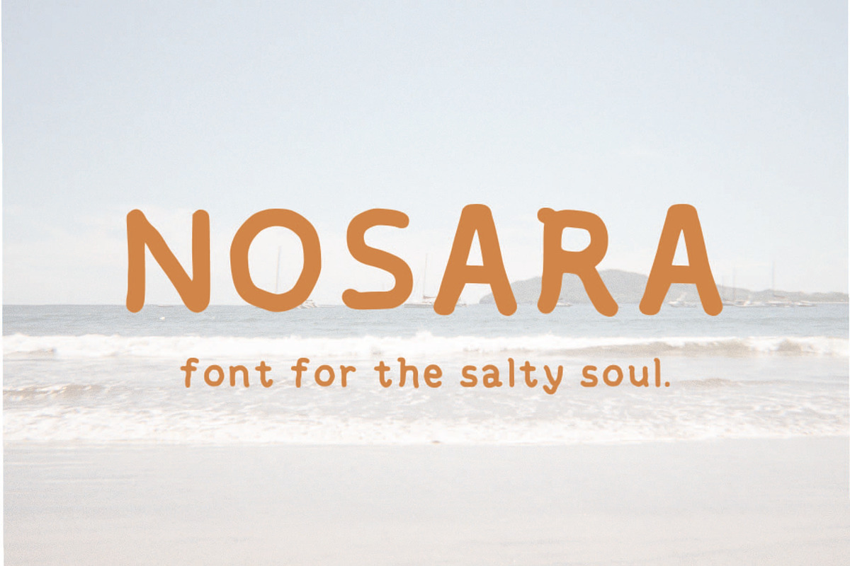 Nosara Type | Handmade Font, a Handwritten Font by KickStepDesign (Photo 1 of 3)