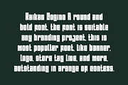 Raikan Cogino - Round Bold Font, a Sans Serif Font by Iqsiart Studio (Thumbnail 7 of 7)