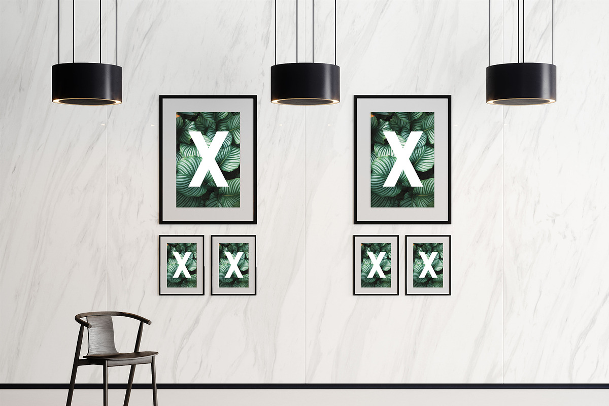 Multi frame mockup, a Print Template by Graphictwister