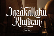 Shamirah - Arabic Style, a Script Font by Arterfak Project (Thumbnail 6 of 12)