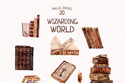 Wizarding World Watercolor set, a Decorative Illustration by Yakovleva Margarita (Thumbnail 13 of 20)
