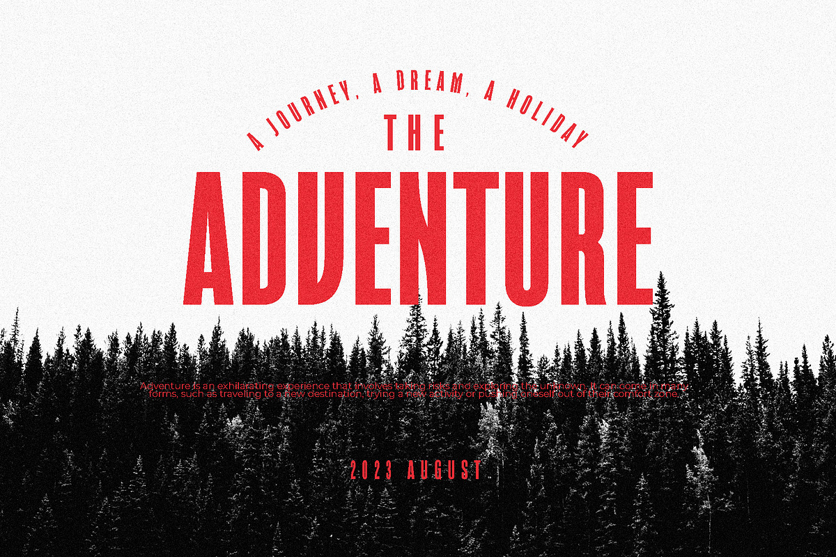 Hexan Modern Sans Serif Font, a Sans Serif Font by Graphicxell (Photo 3 of 10)