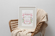 Floralia watercolor wedding crests, an Illustration by SunnyAfternoons (Thumbnail 10 of 14)