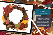 Autumn Magic for Procreate, a Brush Add-On by AJ Brushes (Thumbnail 3 of 10)