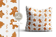 cute gingerbread cookies pattern, a Pattern Graphic by lindoet23 (Thumbnail 3 of 3)