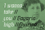 NT Quirina Gagarin, a Serif Font by NovoTypo (Thumbnail 1 of 4)