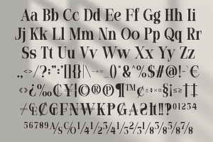 MudilaKubin - Serif Display Typeface