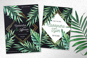 Tropical Midnight Wedding Suite, an Invitation Template by HannaSymo (Thumbnail 2 of 6)