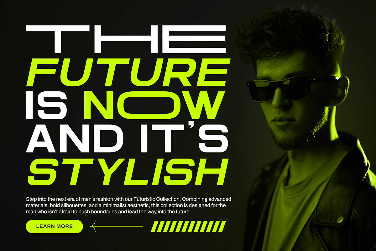 Outspread - Futuristic Font, a Sans Serif Font by Pixesia Studio (Photo 9 of 10)