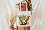 Valentine Day Highland Cow,Valentine, an Illustration by designcity5 (Thumbnail 4 of 9)