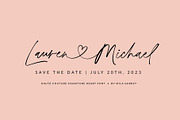 HauteCouture Handwritten Script Font, a Script Font by Mila Garret (Thumbnail 13 of 23)