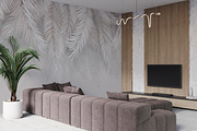 Wallpaper mockup Luxury living room, a Household Mockup by Hunny Badger (Thumbnail 2 of 8)