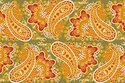 6 Floral paisley patterns, a Graphic by antalogiya (Thumbnail 5 of 7)