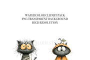 14 Quirky Cat, an Animal Illustration by Pati Charm Studio (Thumbnail 4 of 8)