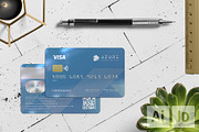 Azure Bank Card, a Card Template by fisihsani (Thumbnail 1 of 11)