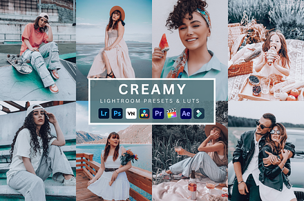 Creamy lightroom Presets and Luts