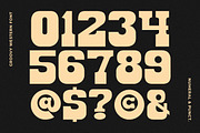 GF Western - Bold Slab Serif Font, a Slab Serif Font by GroovyFontCo (Thumbnail 10 of 10)