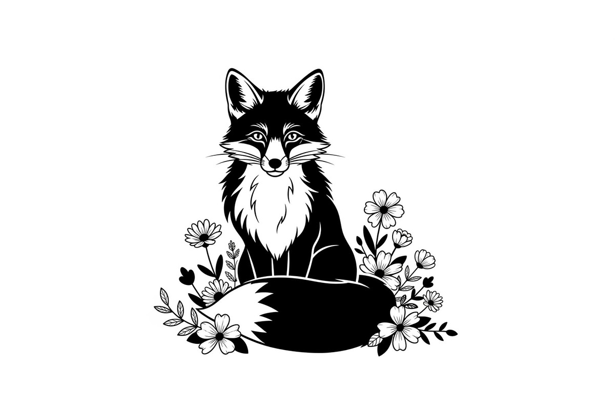 Cute Fox Silhouette Bundle, an Illustration by Designs_River (Photo 10 of 31)