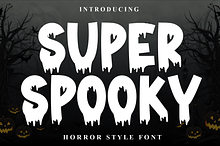 Super Spooky | Script Font