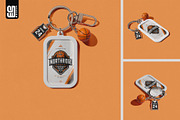 Basketball Keychain Mockup, an Advertising Mockup by SD Mockup (Thumbnail 1 of 5)