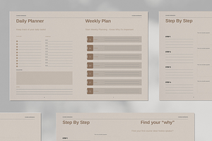 WorkBook Brochure Template