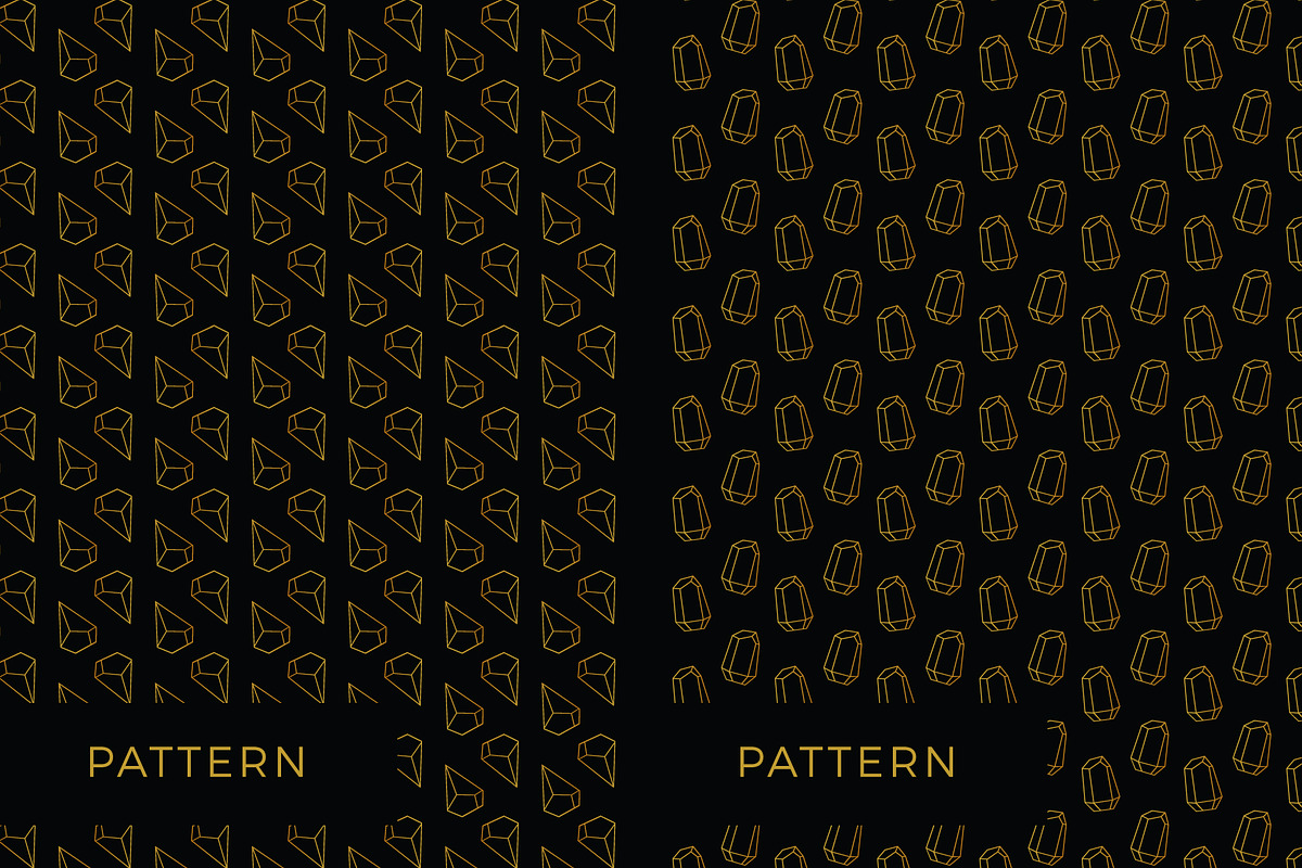Jewelry Stones Logos and Patterns, a Branding & Logo Template by Design Crafts (Photo 11 of 11)
